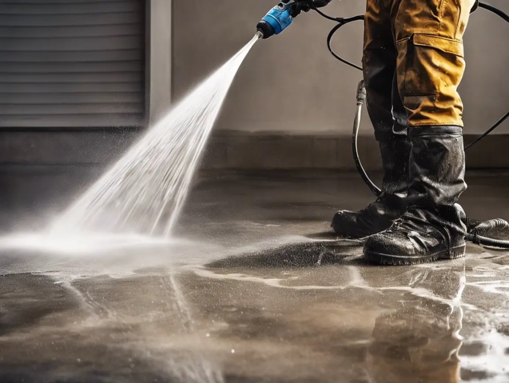 pressure washing