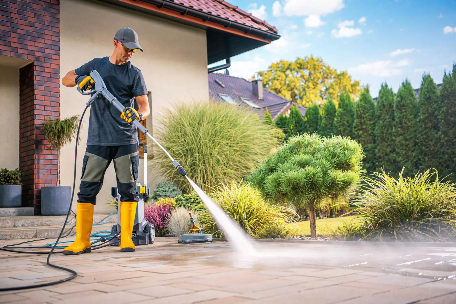 Soft washing versus pressure washing